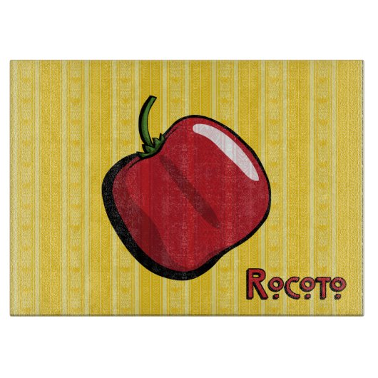 Rocoto Chili Pepper Cutting Board Snijplank (Voorkant)