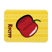 Rocoto Chili Pepper Flexible Magnet Magneet (Horizontaal)