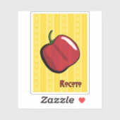 Rocoto Chili Pepper Sticker (Vel)