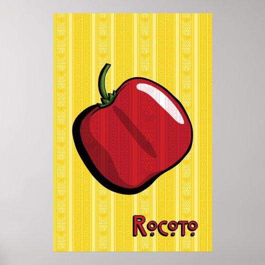 Rocoto Chilipeper Poster (Voorkant)