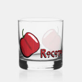 Rocoto Chilipeper Whisky Glas (Achterkant)