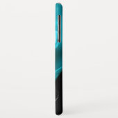 ROD ASCLEPIUS,7 CHAKRAS YOGA LOTUS POSE Blue Case-Mate iPhone Case (Achterkant/links)