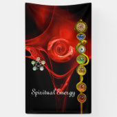 ROD ASCLEPIUS 7 CHAKRAS, YOGA, SPIRITUEEL ENERGY R SPANDOEK (Verticaal)