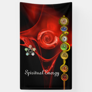 ROD ASCLEPIUS 7 CHAKRAS, YOGA, SPIRITUEEL ENERGY R SPANDOEK