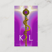 ROD ASCLEPIUS MEDISCHE VERWARMINGSMONOKJE WAT VISITEKAARTJE (Achterkant)