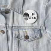 Rod Blagojevich heeft Wiretaps Ronde Button 5,7 Cm (In situ)