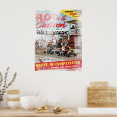 Rod & Custom, Karts in Competition Print (Keuken)