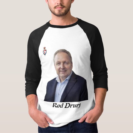 Rod Drury 10 T-shirt (Voorkant)