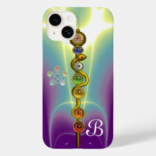 ROD VAN ASCLEPIUS 7 CHAKRAS, YOGA, SPIRITUELE ENER Case-Mate iPhone CASE