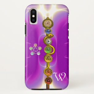 ROD VAN ASCLEPIUS 7 CHAKRAS, YOGA, SPIRITUELE ENER Case-Mate iPhone CASE