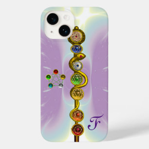 ROD VAN ASCLEPIUS 7 CHAKRAS, YOGA, SPIRITUELE ENER Case-Mate iPhone CASE