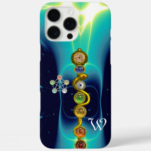 ROD VAN ASCLEPIUS 7 CHAKRAS, YOGA, SPIRITUELE ENER iPhone 16 PRO MAX HOESJE