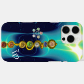 ROD VAN ASCLEPIUS 7 CHAKRAS, YOGA, SPIRITUELE ENER Case-Mate iPhone CASE (Achterkant (horizontaal))