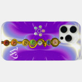 ROD VAN ASCLEPIUS 7 CHAKRAS, YOGA, SPIRITUELE ENER Case-Mate iPhone CASE (Achterkant (horizontaal))