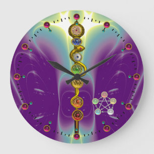 ROD VAN ASCLEPIUS 7 CHAKRAS, YOGA, SPIRITUELE ENER GROTE KLOK