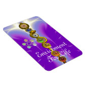 ROD VAN ASCLEPIUS 7 CHAKRAS, YOGA, SPIRITUELE ENER MAGNEET (Rechterzijde)