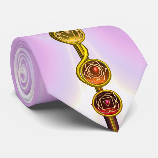 ROD VAN ASCLEPIUS 7 CHAKRAS, YOGA, SPIRITUELE ENER STROPDAS (Opgerold)