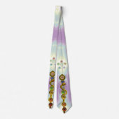 ROD VAN ASCLEPIUS 7 CHAKRAS, YOGA, SPIRITUELE ENER STROPDAS (Achterkant)