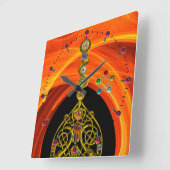 ROD VAN ASCLEPIUS 7 CHAKRAS, YOGA, SPIRITUELE ENER VIERKANTE KLOK (Hoek)