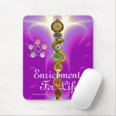 ROD VAN ASCLEPIUS,7 CHAKRAS,YOGA,SPIRITUELE ENERGI MUISMAT (Met muis)