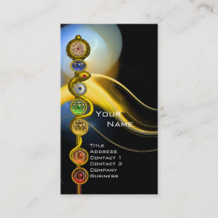 ROD VAN ASCLEPIUS,7 CHAKRAS,YOGA,SPIRITUELE ENERGI VISITEKAARTJE