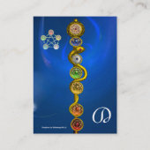 ROD VAN ASCLEPIUS,7 CHAKRAS,YOGA,SPIRITUELE ENERGI VISITEKAARTJE (Achterkant)