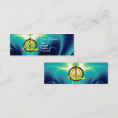 ROD VAN ASCLEPIUS DENTIST DENTISTRY MINI VISITEKAARTJE (Voorkant / Achterkant)