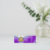 ROD VAN ASCLEPIUS DENTIST DENTISTRY MINI VISITEKAARTJE (Staand voorkant)