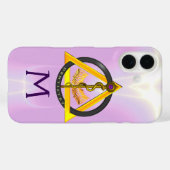 ROD VAN ASCLEPIUS DENTIST DENTISTRY MONOGRAM Case-Mate iPhone CASE (Achterkant (horizontaal))