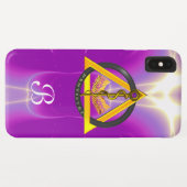 ROD VAN ASCLEPIUS DENTIST DENTISTRY MONOGRAM Case-Mate iPhone CASE (Achterkant (horizontaal))