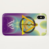 ROD VAN ASCLEPIUS DENTIST DENTISTRY MONOGRAM Case-Mate iPhone CASE (Achterkant (horizontaal))