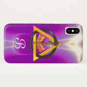ROD VAN ASCLEPIUS DENTIST DENTISTRY MONOGRAM Case-Mate iPhone CASE (Achterkant (horizontaal))