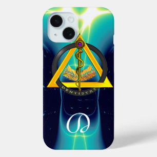 ROD VAN ASCLEPIUS DENTIST DENTISTRY MONOGRAM iPhone 15 CASE