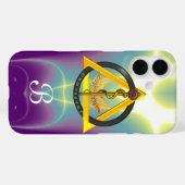ROD VAN ASCLEPIUS DENTIST DENTISTRY MONOGRAM Case-Mate iPhone CASE (Achterkant (horizontaal))
