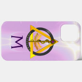ROD VAN ASCLEPIUS DENTIST DENTISTRY MONOGRAM Case-Mate iPhone CASE (Achterkant (horizontaal))