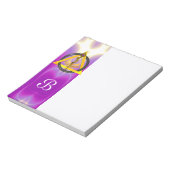 ROD VAN ASCLEPIUS DENTIST DENTISTRY MONOGRAM NOTITIEBLOK (Linkerzijde)