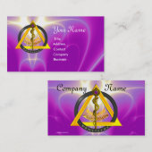 ROD VAN ASCLEPIUS DENTIST DENTISTRY VISITEKAARTJE (Voorkant / Achterkant)