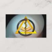 ROD VAN ASCLEPIUS DENTIST DENTISTRY VISITEKAARTJE (Achterkant)