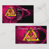 ROD VAN ASCLEPIUS DENTIST DENTISTRY VISITEKAARTJE (Voorkant / Achterkant)