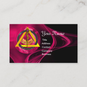 ROD VAN ASCLEPIUS DENTIST DENTISTRY VISITEKAARTJE