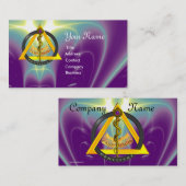 ROD VAN ASCLEPIUS DENTIST DENTISTRY VISITEKAARTJE (Voorkant / Achterkant)