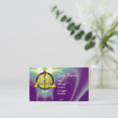 ROD VAN ASCLEPIUS DENTIST DENTISTRY VISITEKAARTJE (Staand voorkant)