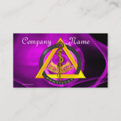 ROD VAN ASCLEPIUS DENTIST DENTISTRY VISITEKAARTJE (Achterkant)