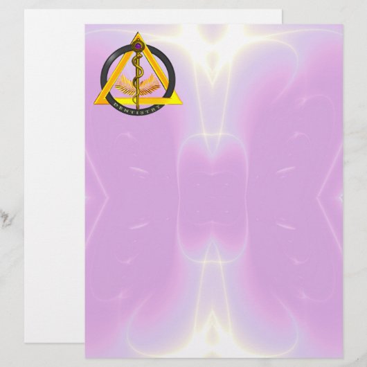 ROD VAN ASCLEPIUS DENTISTRIESSYMBOOL (Voorkant / Achterkant)