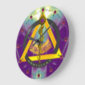 ROD VAN ASCLEPIUS DENTISTRIESSYMBOOL GROTE KLOK (Hoek)