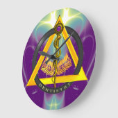 ROD VAN ASCLEPIUS DENTISTRIESSYMBOOL GROTE KLOK (Hoek)