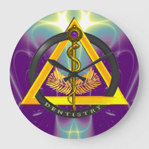 ROD VAN ASCLEPIUS DENTISTRIESSYMBOOL GROTE KLOK