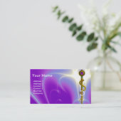 ROD VAN ASCLEPIUS DENTISTRY,DENTAL KLINISCHE MONOG VISITEKAARTJE (Staand voorkant)