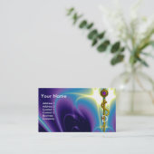 ROD VAN ASCLEPIUS DENTISTRY,DENTAL KLINISCHE MONOG VISITEKAARTJE (Staand voorkant)