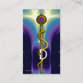 ROD VAN ASCLEPIUS DENTISTRY,DENTAL KLINISCHE MONOG VISITEKAARTJE (Achterkant)